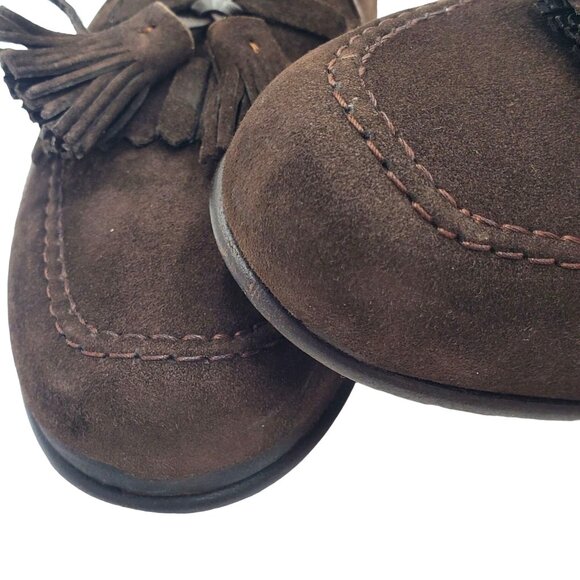 Italy Bragano Cole Haan Men\'s size 7.5 Brown Suede Leather Loafer Dress Shoes main image 10